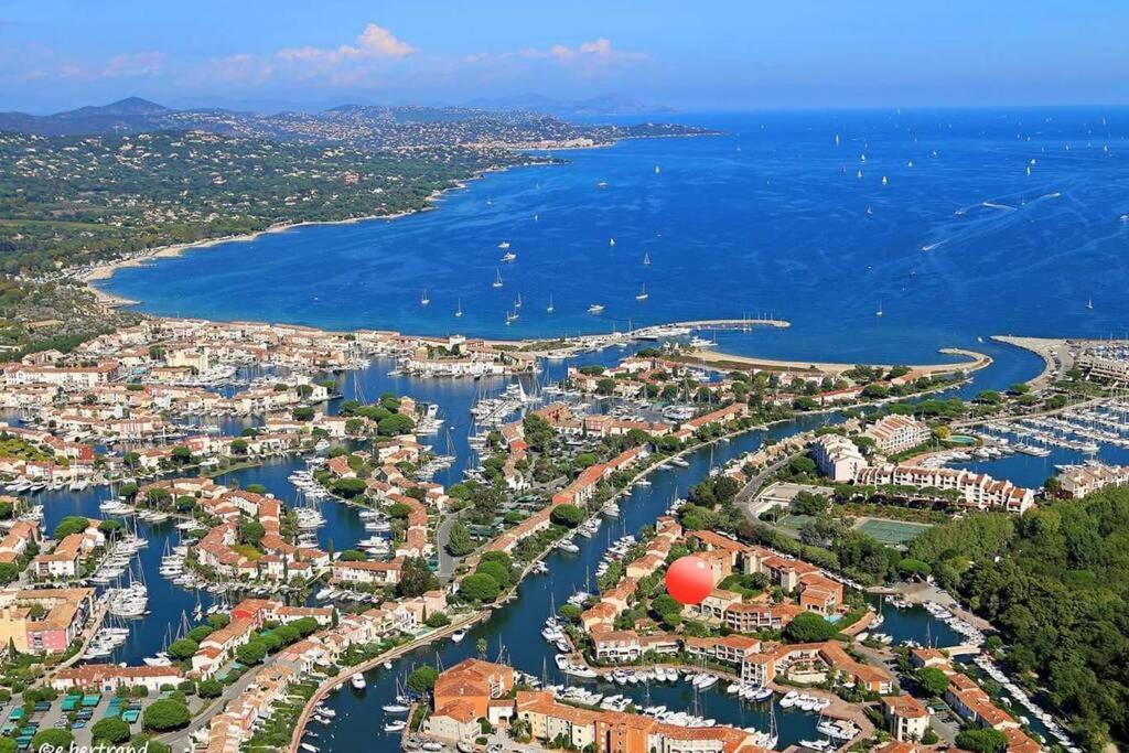 2 Bedrooms, 15 Min Walk To Beach, Ac, Pool & Fiber Internet In A Quiet, Private Gated Domain 5Kms To St Tropez Cogolin Zewnętrze zdjęcie