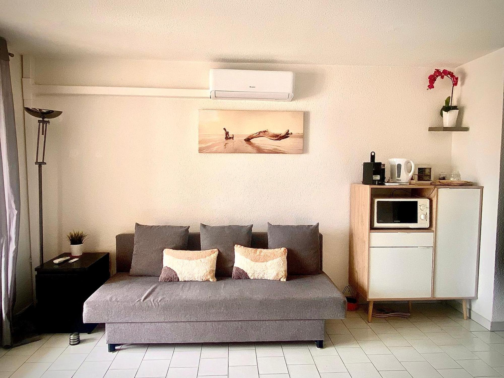 2 Bedrooms, 15 Min Walk To Beach, Ac, Pool & Fiber Internet In A Quiet, Private Gated Domain 5Kms To St Tropez Cogolin Zewnętrze zdjęcie