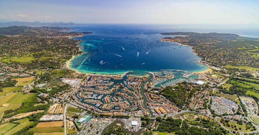 2 Bedrooms, 15 Min Walk To Beach, Ac, Pool & Fiber Internet In A Quiet, Private Gated Domain 5Kms To St Tropez Cogolin Zewnętrze zdjęcie
